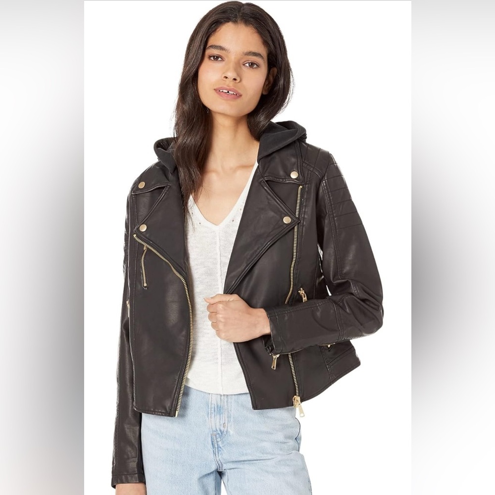 NWOT We The Free (Free People) Harriet Vegan Leather Jacket